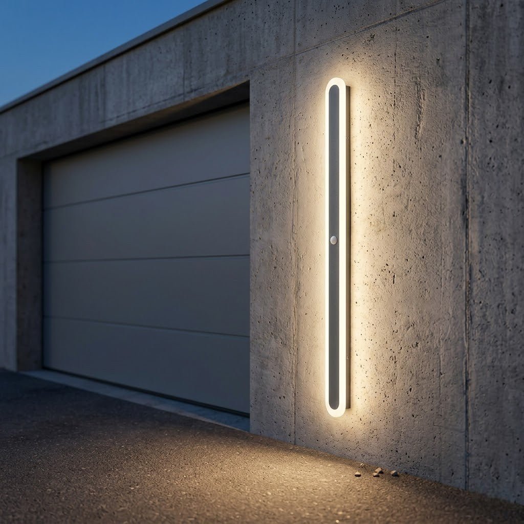 LED Linear Outdoor Wall Light Motion Sensor IP65 Waterproof - Lattea Global