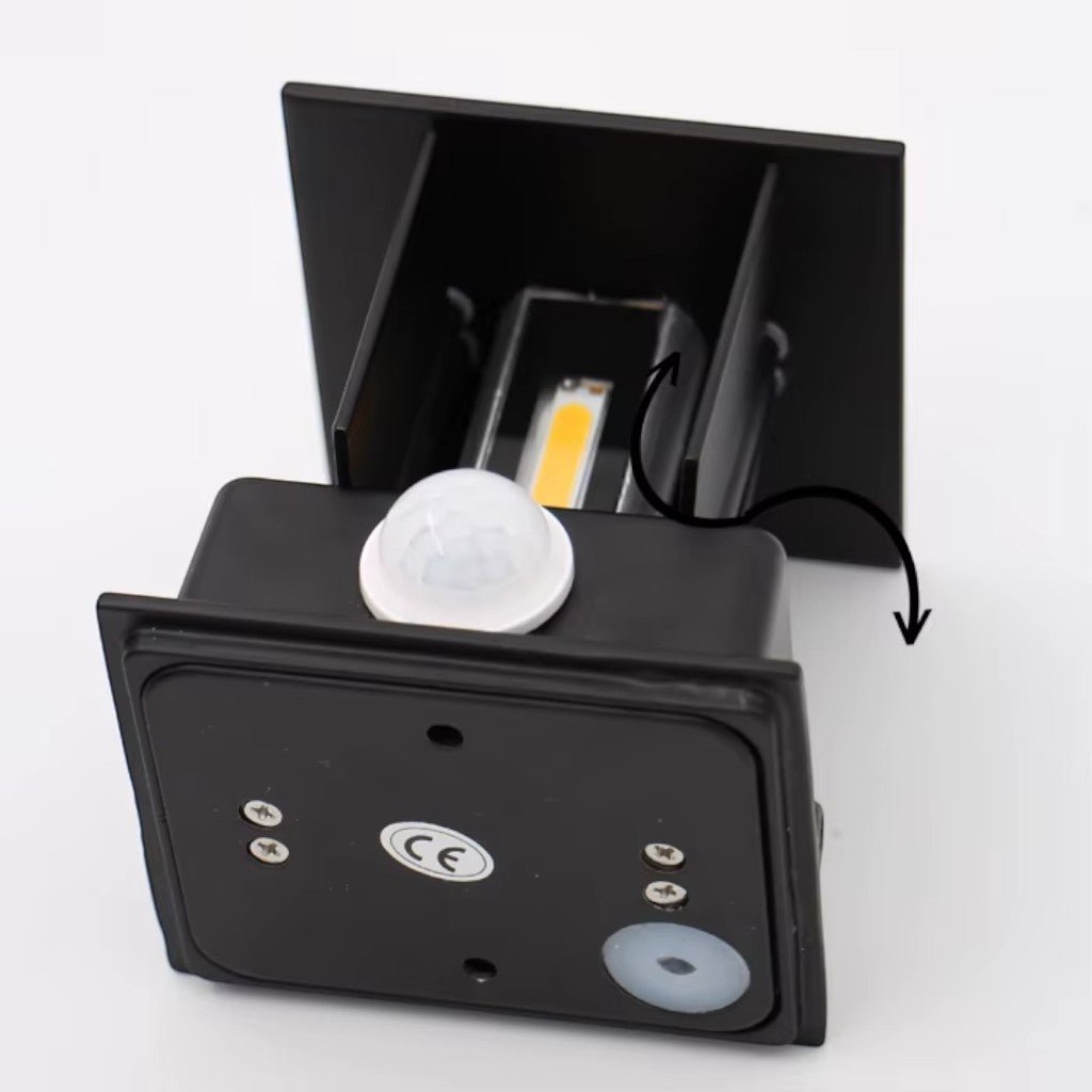 LED Outdoor Wall Light Motion Sensor IP65 Up Down Sconce - Lattea Global