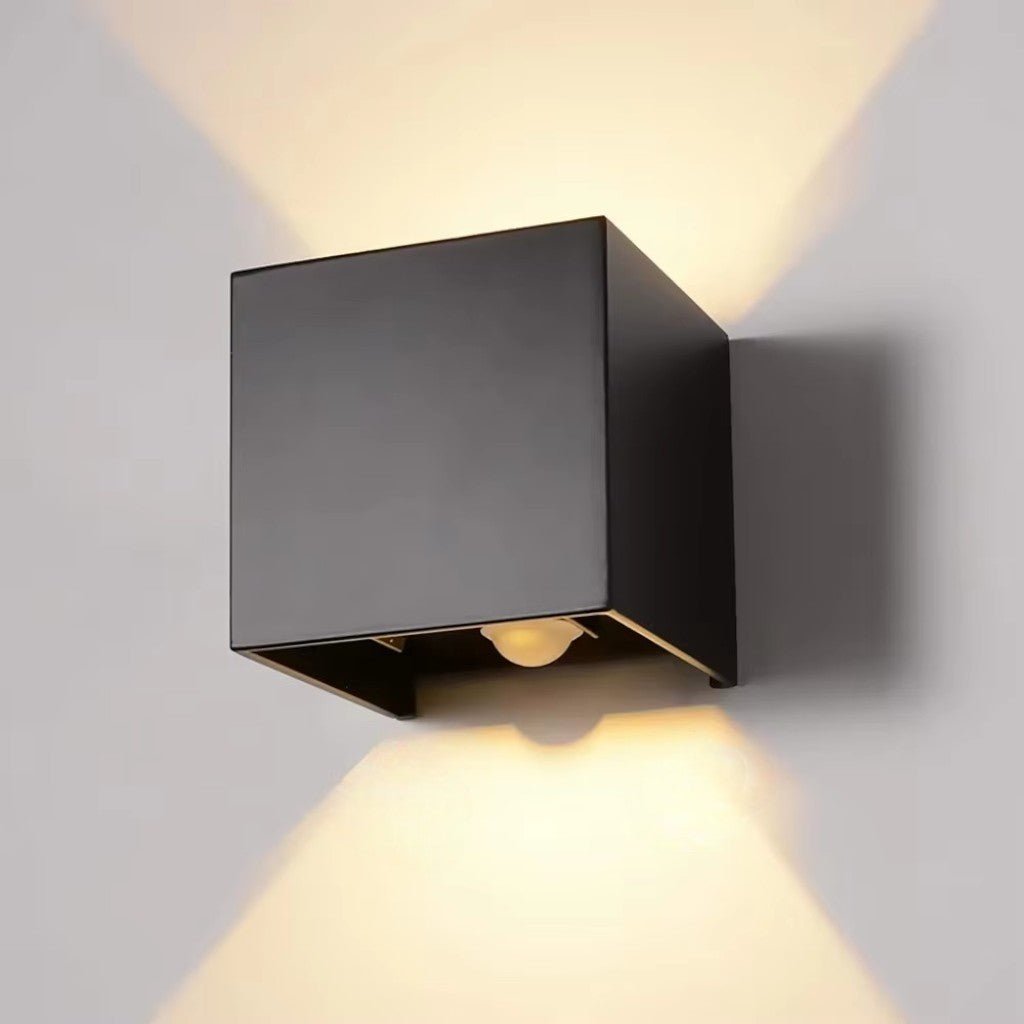 LED Outdoor Wall Light Motion Sensor IP65 Up Down Sconce - Lattea Global