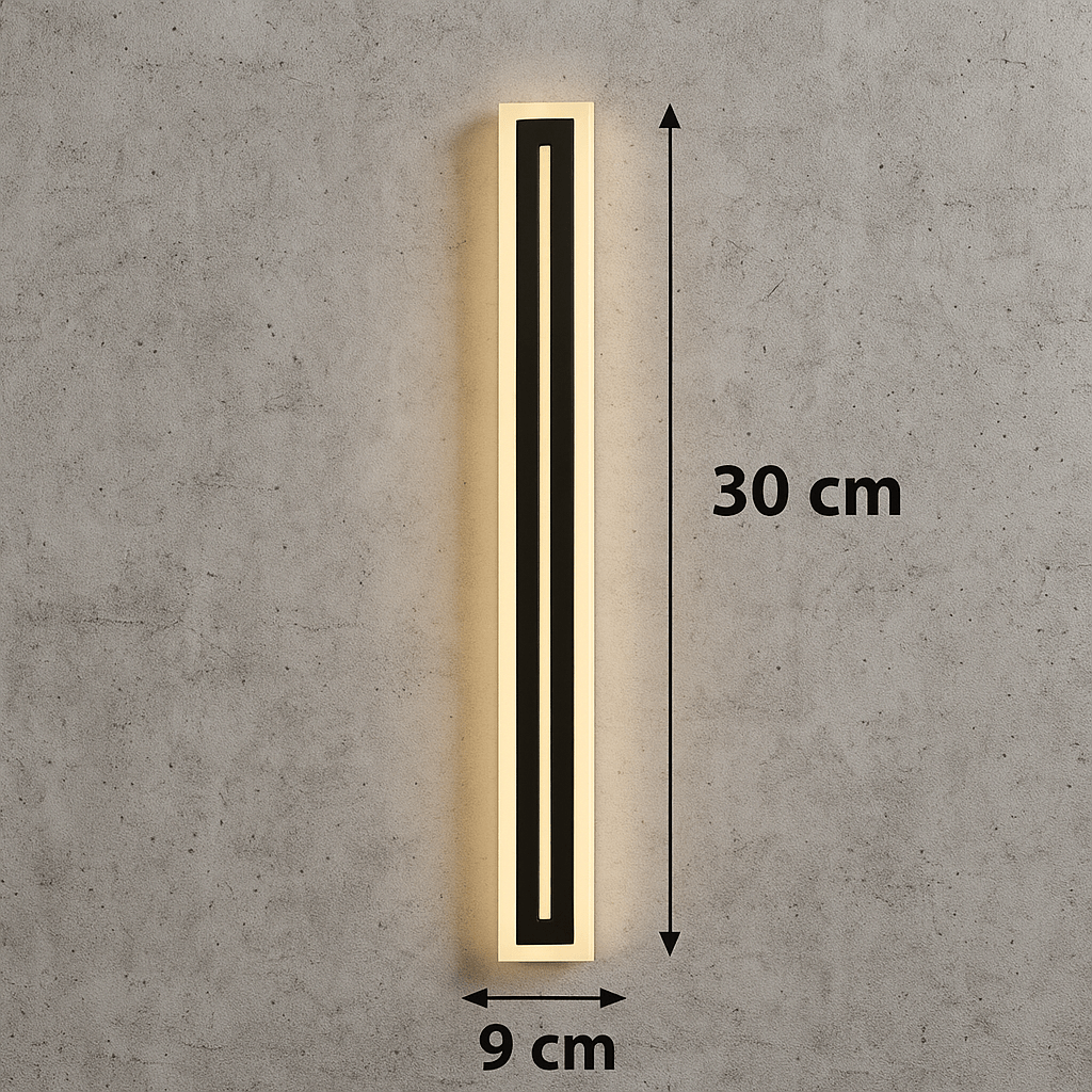 LED Strip Weather Resistant Outdoor Wall Light - Lattea Global