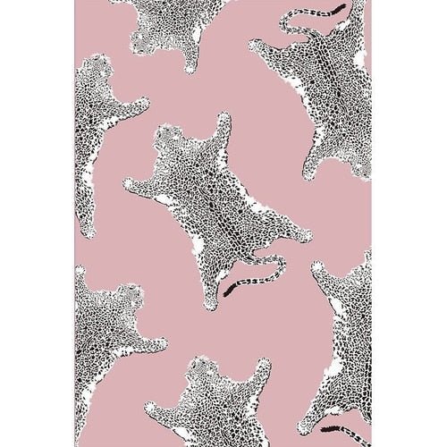Leopard Plush Rug - Animal Print Carpet - Lattea Global