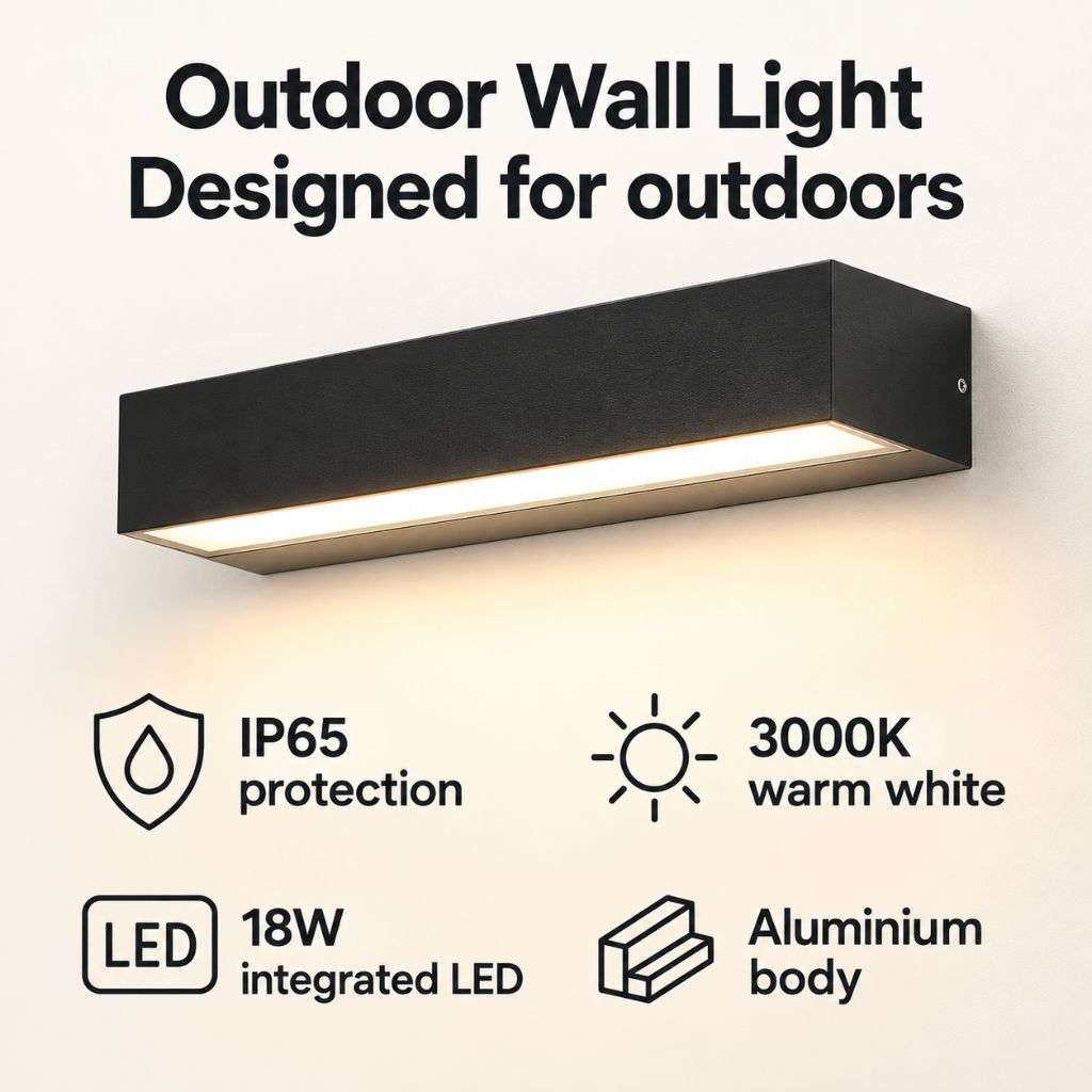 Linear IP65 Outdoor LED Wall Wash Light