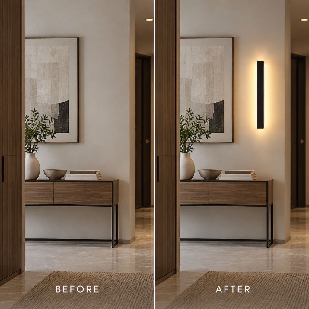 Linear LED Indoor Wall Light 15W