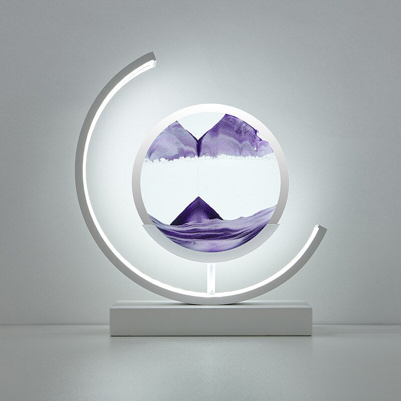 lluminated Sandscapes Art for Tranquil Home Decor - Lattea Global