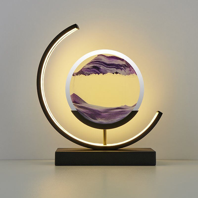 lluminated Sandscapes Art for Tranquil Home Decor - Lattea Global
