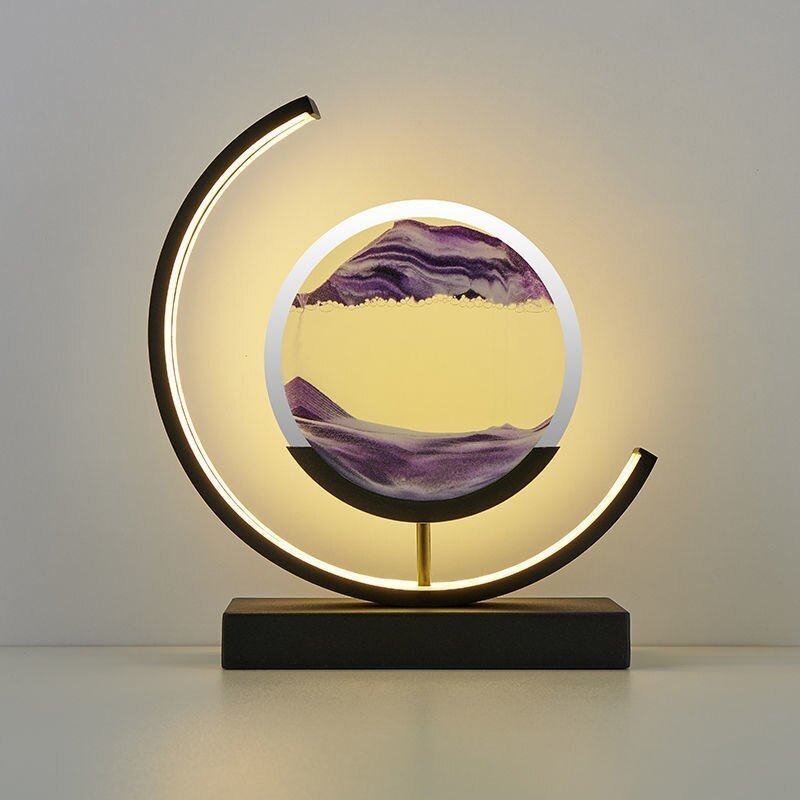 lluminated Sandscapes Art for Tranquil Home Decor - Lattea Global