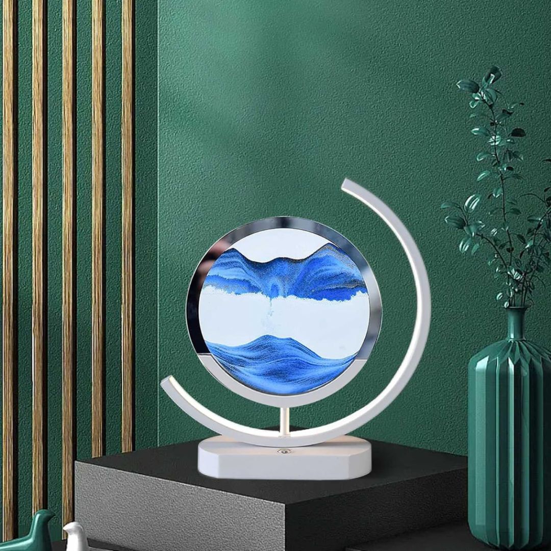 lluminated Sandscapes Art for Tranquil Home Decor - Lattea Global