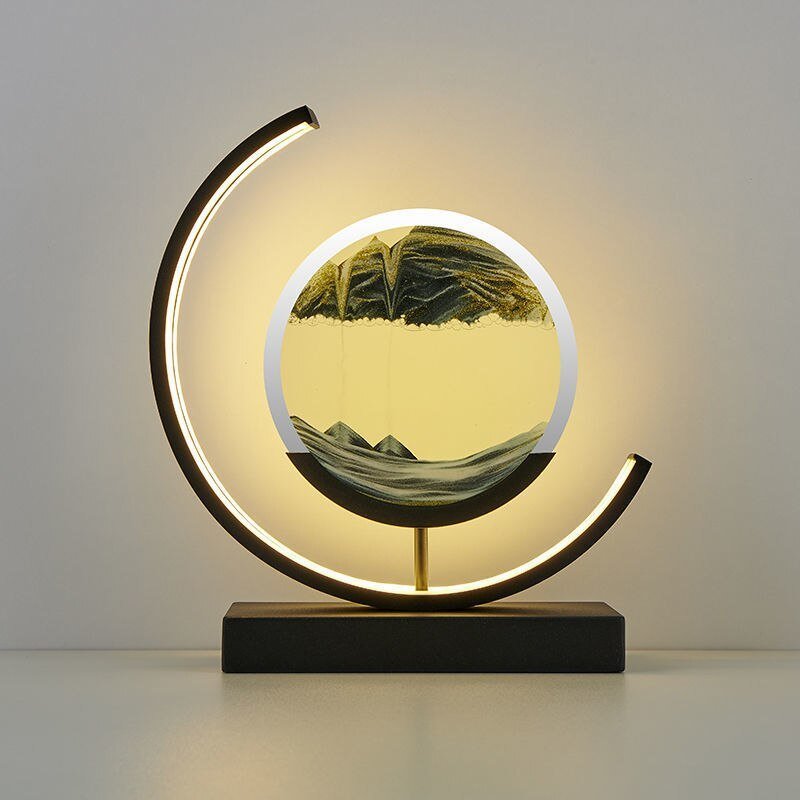 lluminated Sandscapes Art for Tranquil Home Decor - Lattea Global