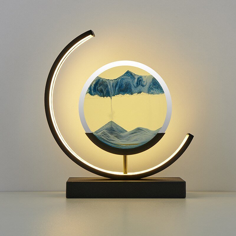 lluminated Sandscapes Art for Tranquil Home Decor - Lattea Global