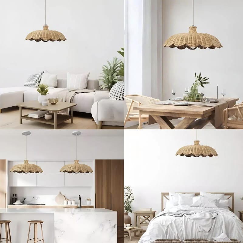 Lombok Rattan Pendant Light