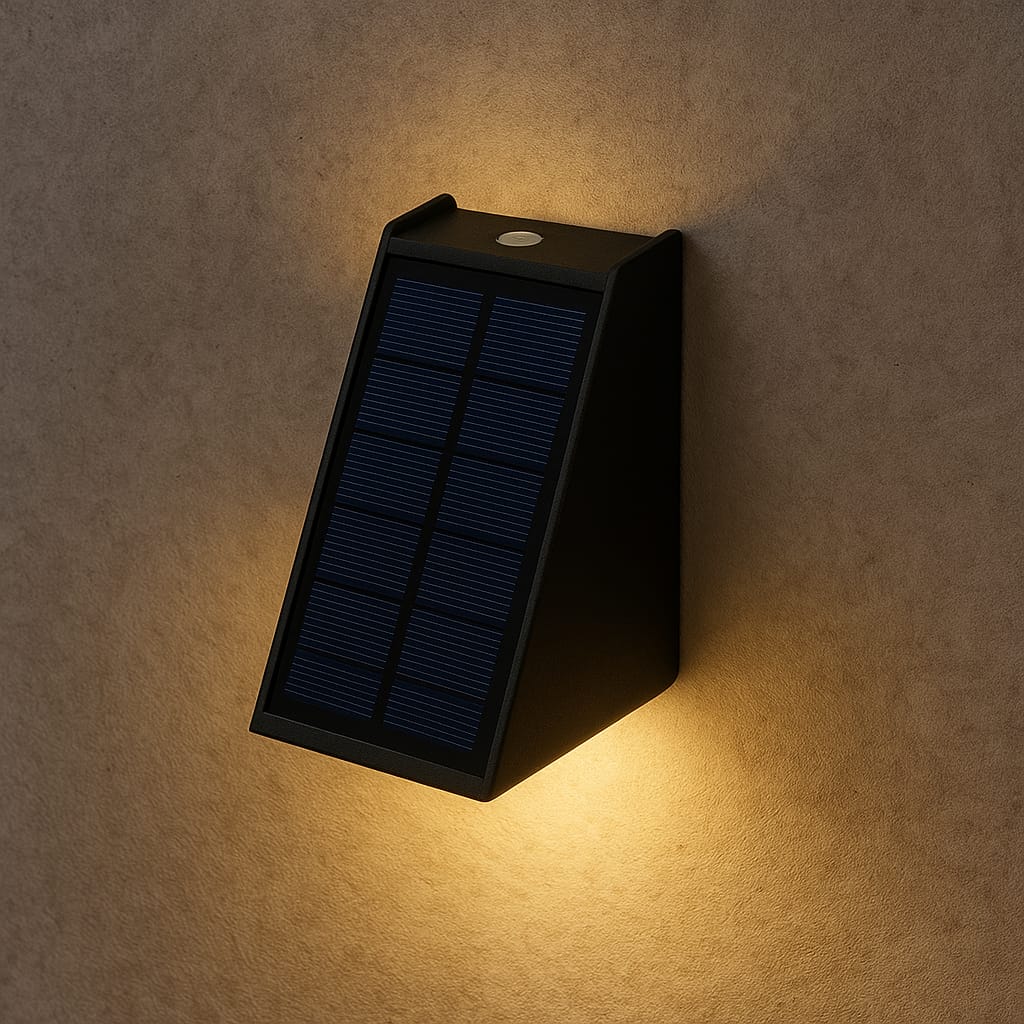 Luciena Outdoor Solar Wall Light Up and Down - Lattea Global