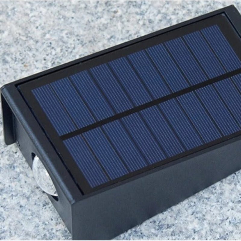 Luciena Outdoor Solar Wall Light Up and Down - Lattea Global