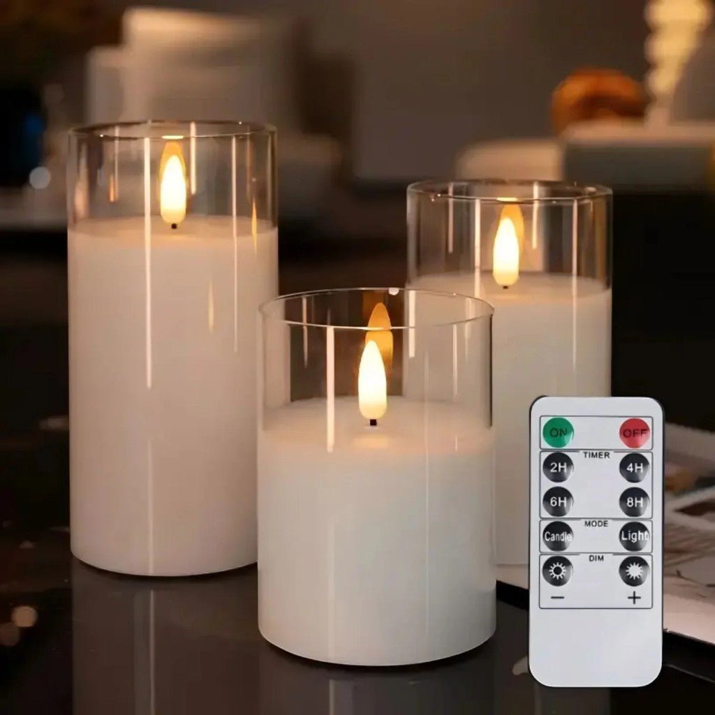 LumiCandle Remote-Controlled Flameless Candle