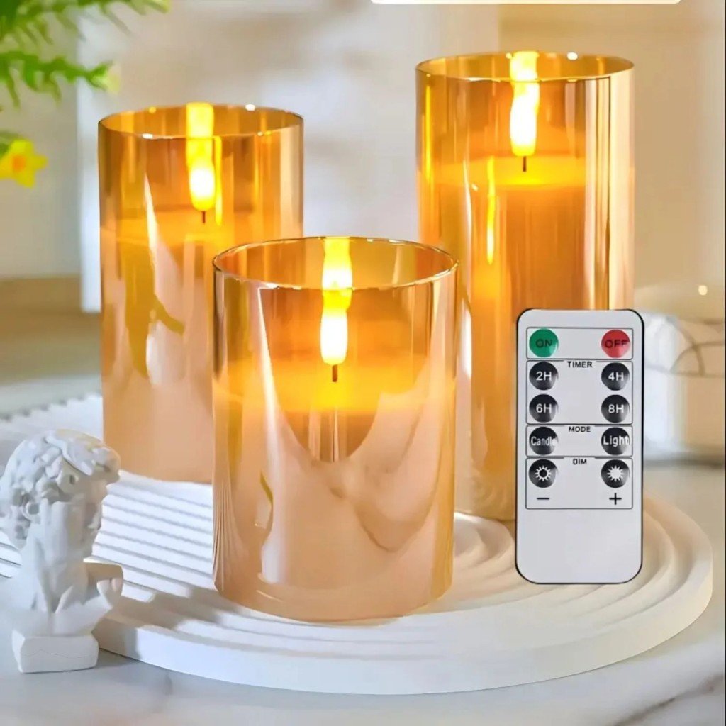 LumiCandle Remote-Controlled Flameless Candle