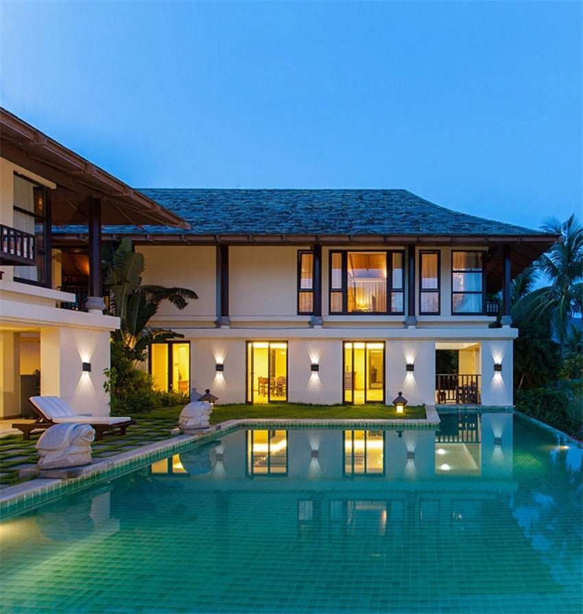 LumiGuard Outdoor & Indoor LED Wall Lamp - Modern Waterproof Light - Lattea Global