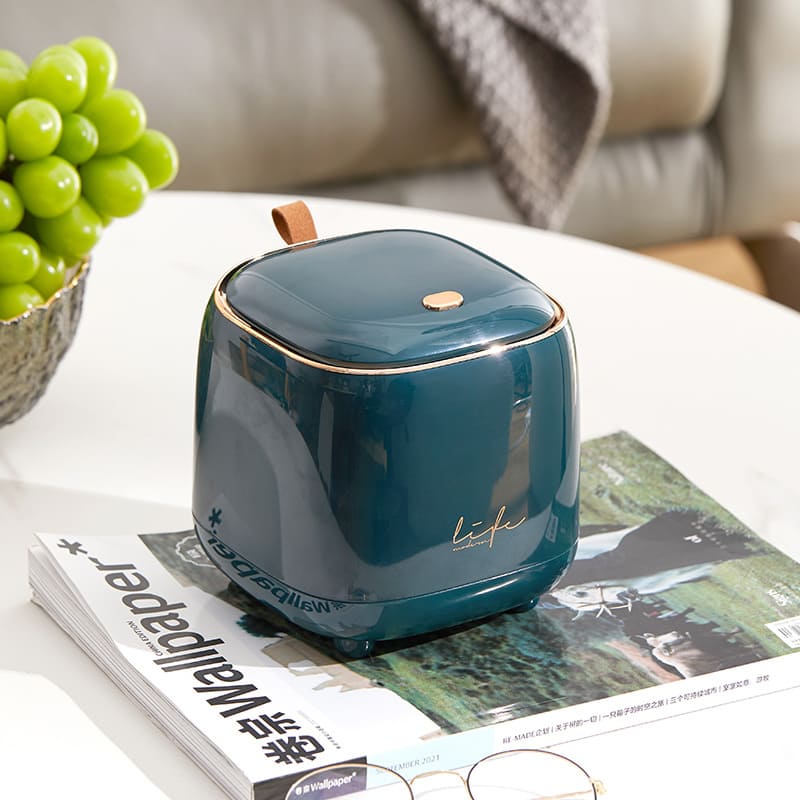 Luxury Decorative Table Trash Bin Lattea - Lattea Global
