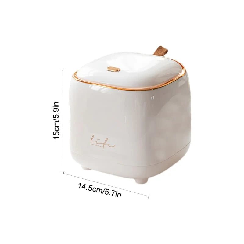 Luxury Decorative Table Trash Bin Lattea - Lattea Global
