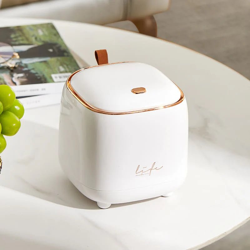 Luxury Decorative Table Trash Bin Lattea - Lattea Global