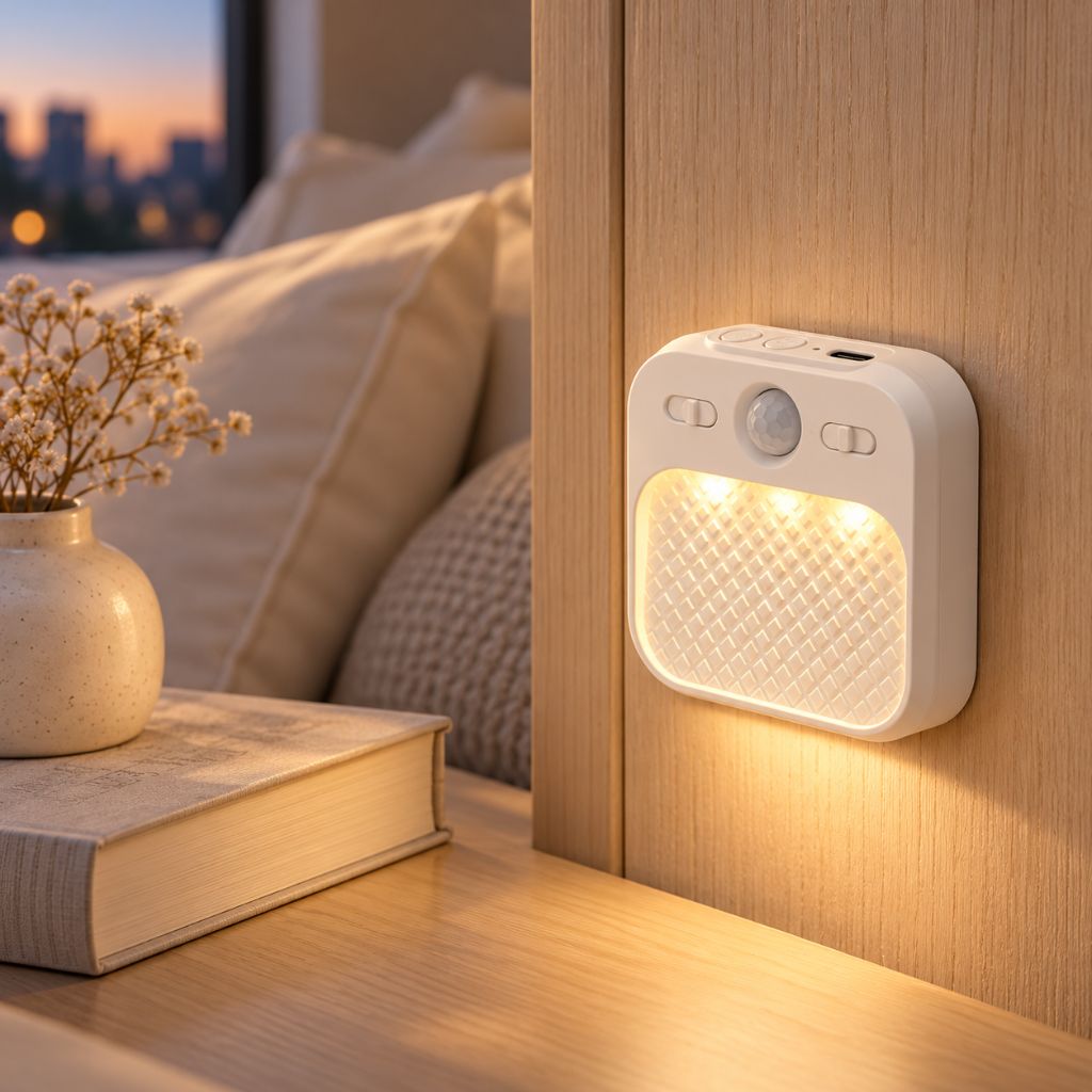 Magnetic Rechargeable LED Night Light with Motion Sensor