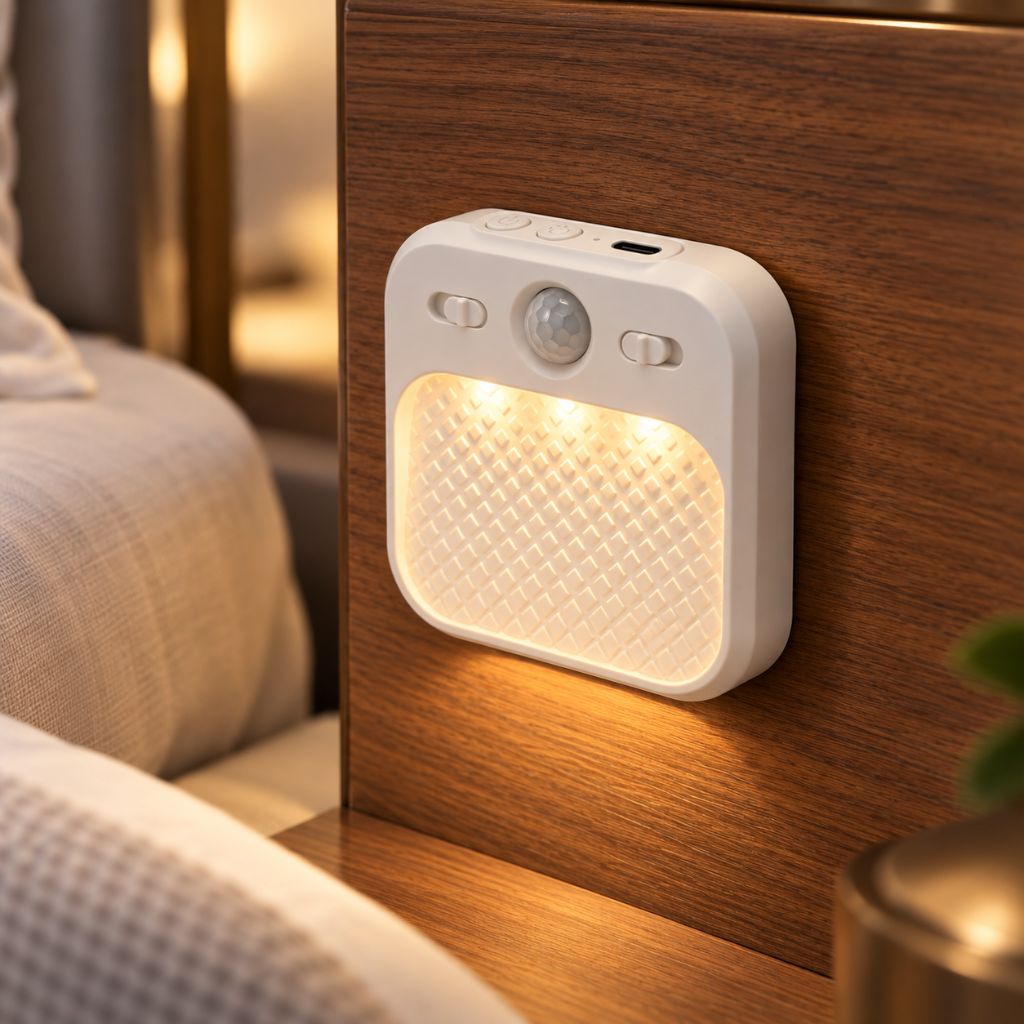 Magnetic Rechargeable LED Night Light with Motion Sensor