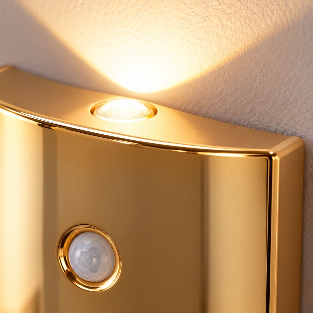 Set Of 2 Magnetic Rechargeable LED Wall Light with Motion Sensor