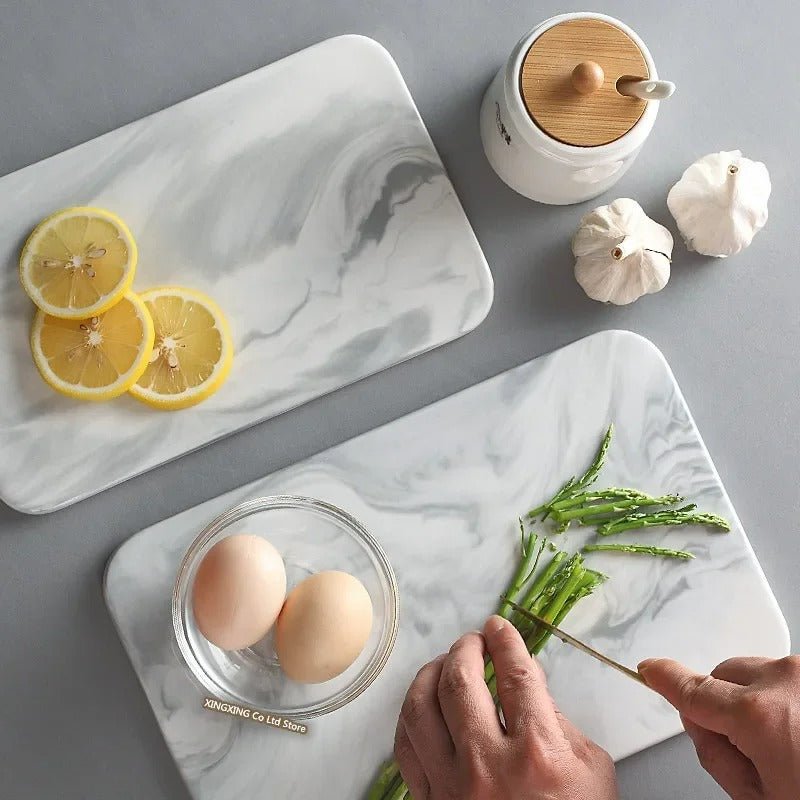 Marble Cutting Board – Elegant Surface for Gourmet Cooking - Lattea Global