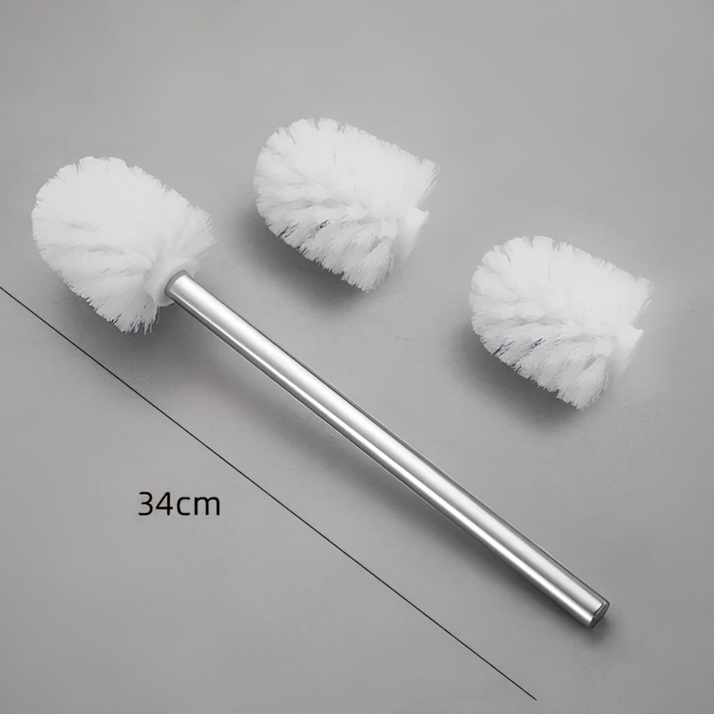 Marble Toilet Brush and Holder