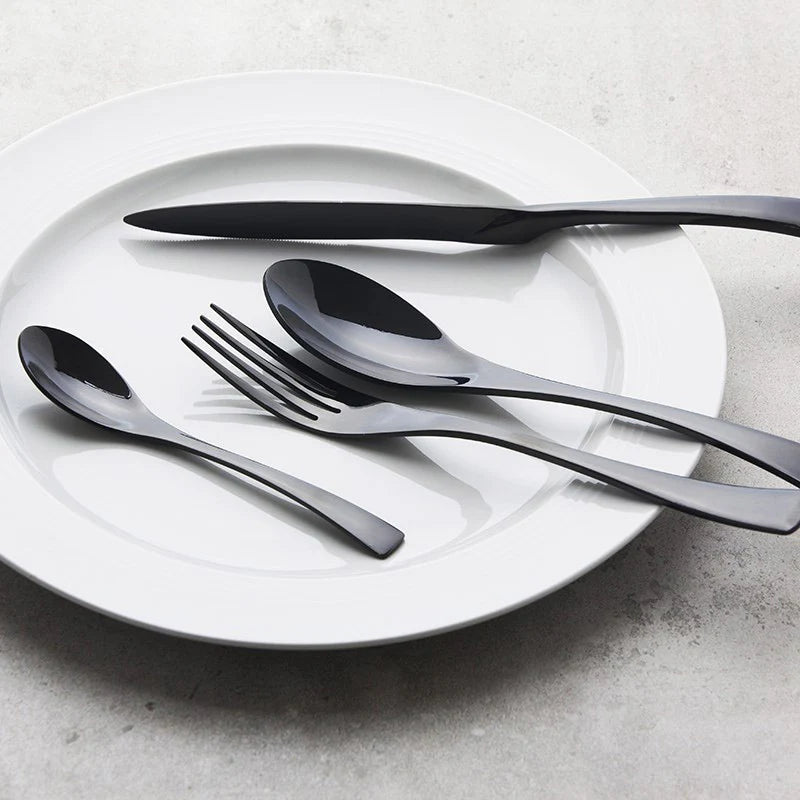 Maya Flatware Set – Premium 18/10 Stainless Steel & Chef - Designed - Lattea Global