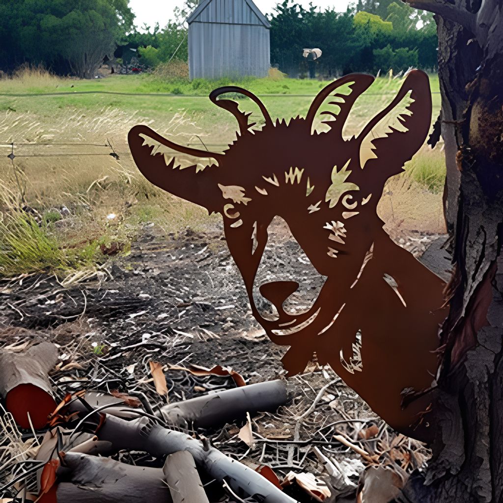 Metal Animal Garden Art