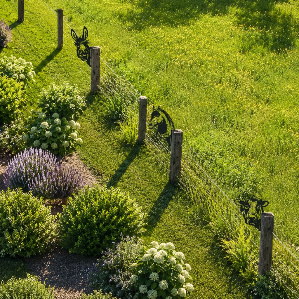 Metal Animal Garden Art