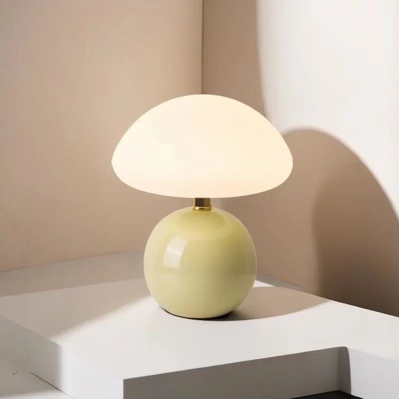 Metallic Mushroom LED Table Lamp - Lattea Global