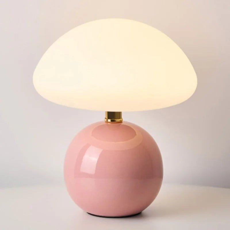 Metallic Mushroom LED Table Lamp - Lattea Global