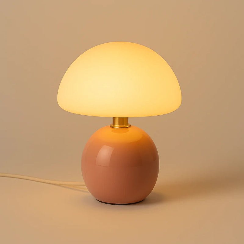 Metallic Mushroom LED Table Lamp - Lattea Global