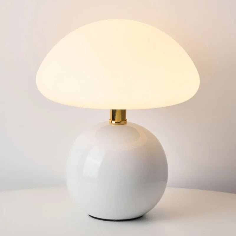 Metallic Mushroom LED Table Lamp - Lattea Global