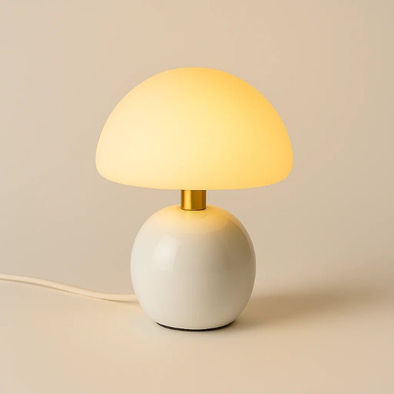 Metallic Mushroom LED Table Lamp - Lattea Global