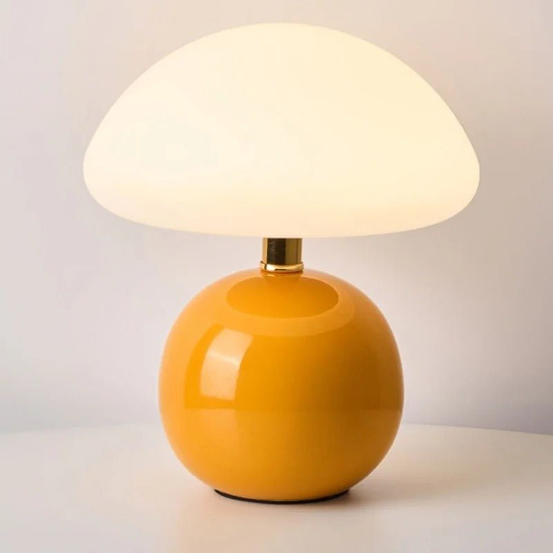 Metallic Mushroom LED Table Lamp - Lattea Global