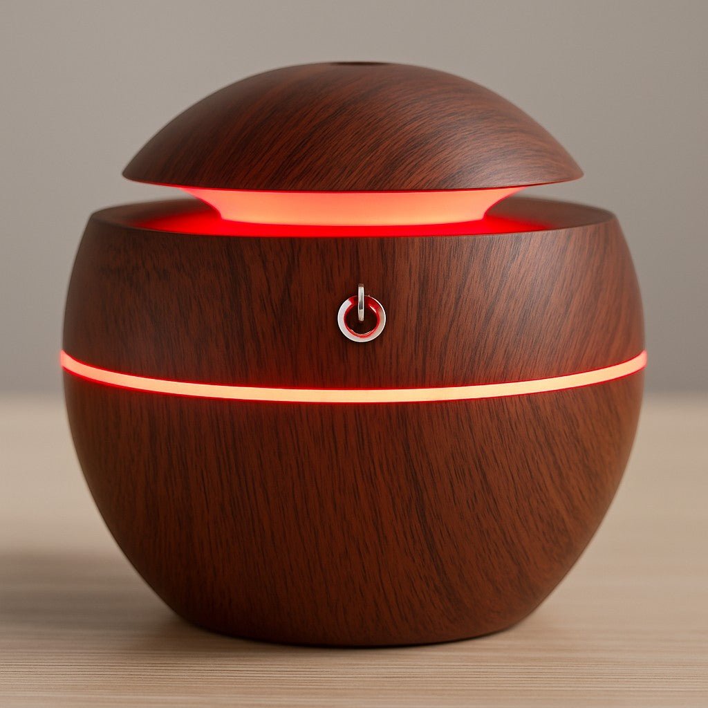 Mini LED Ultrasonic Humidifier with Aromatherapy