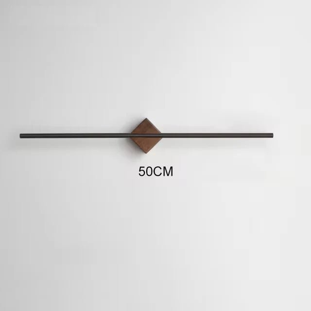 Minimalist Bath Towel Hanger – Brass, Wood & Acrylic Accents - Lattea Global