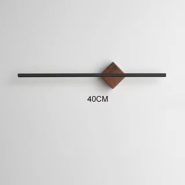 Minimalist Bath Towel Hanger – Brass, Wood & Acrylic Accents - Lattea Global