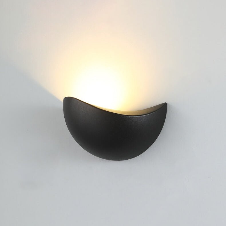 Minimalist Half - Round LED Wall Light - Lattea Global