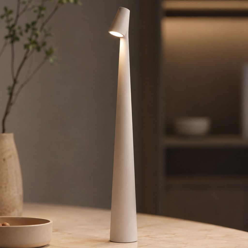 Minimalist Nordic Cordless LED Table Lamp with Touch Control