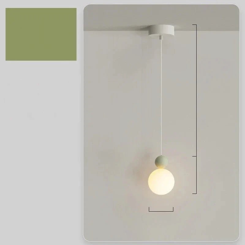 Minimalist Nordic Globe Pendant Light - Lattea Global