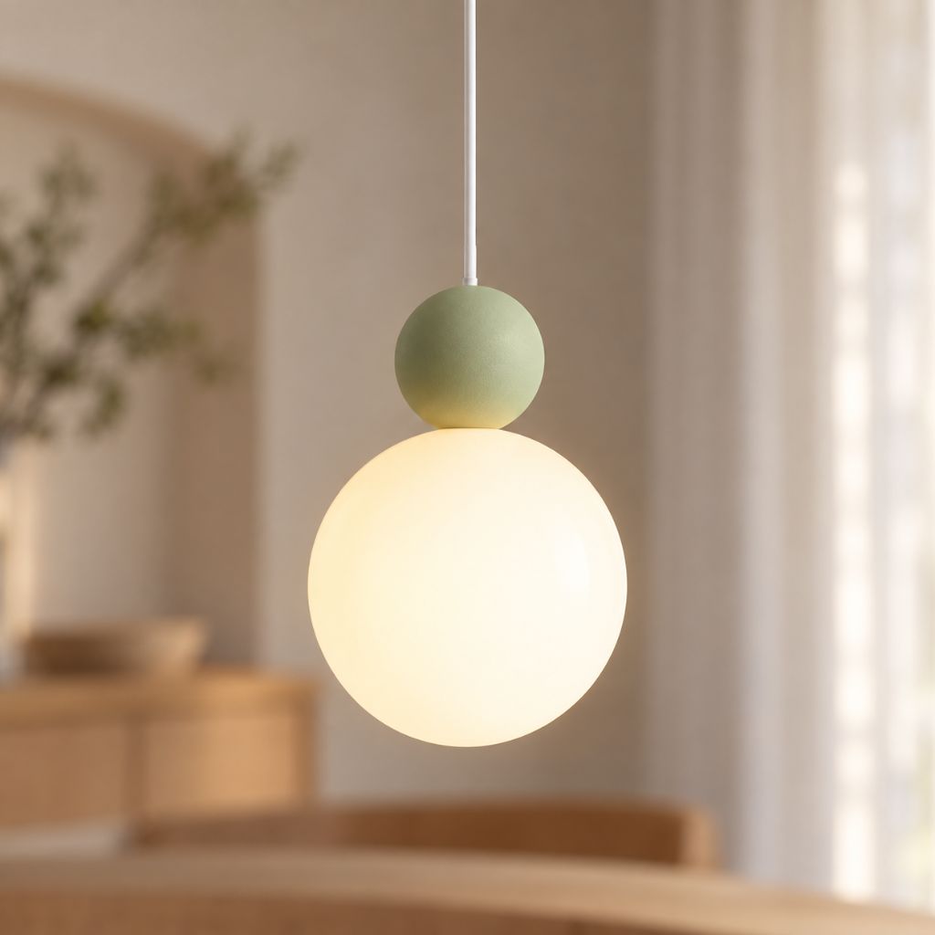 Minimalist Nordic Globe Pendant Light