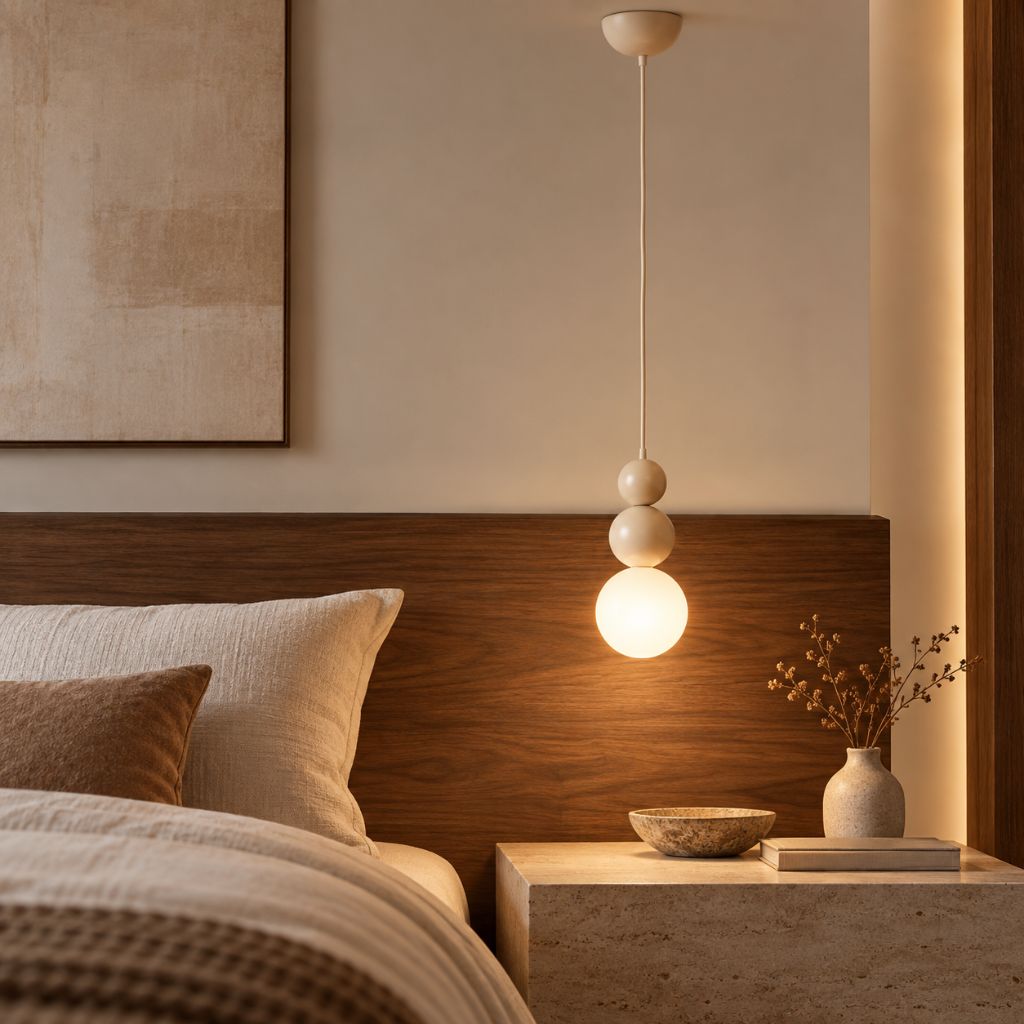 Minimalist Nordic Globe Pendant Light