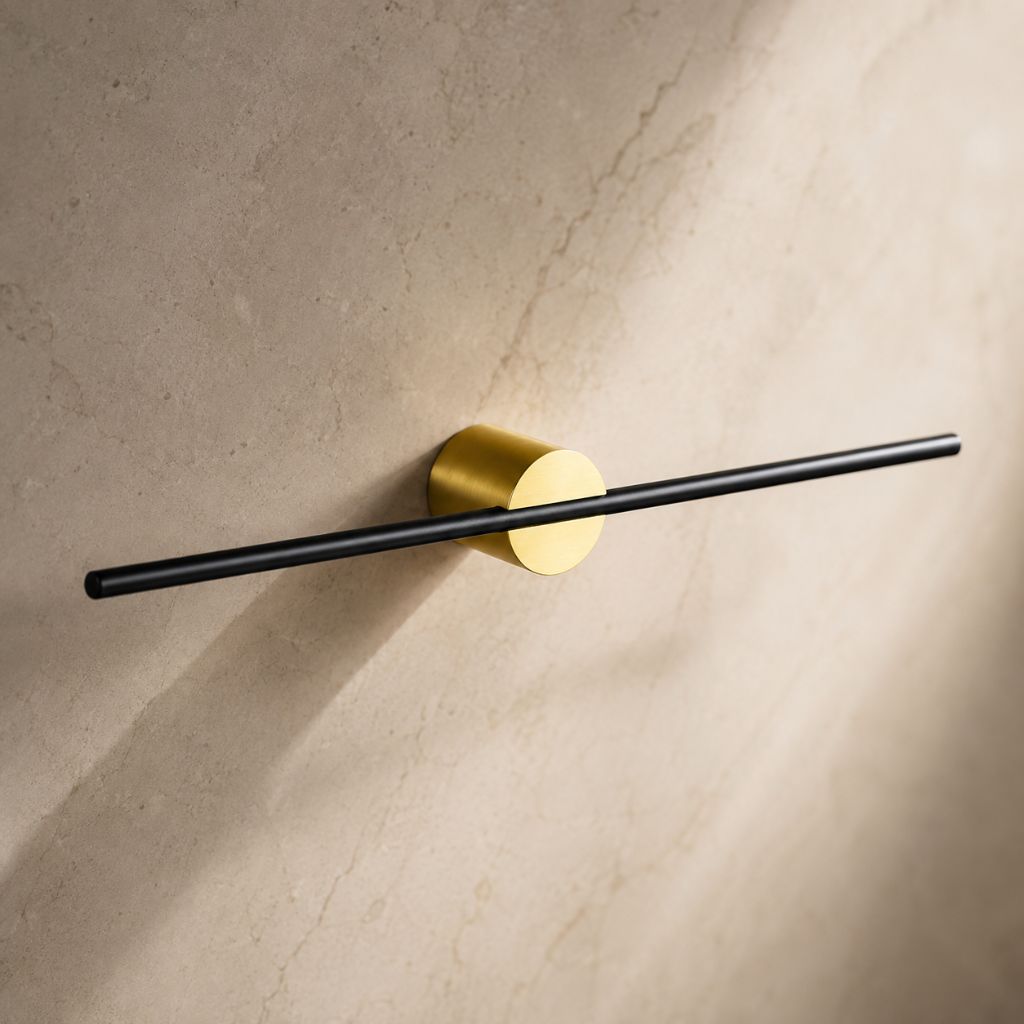 Minimalist Wall-Mounted Towel Bar