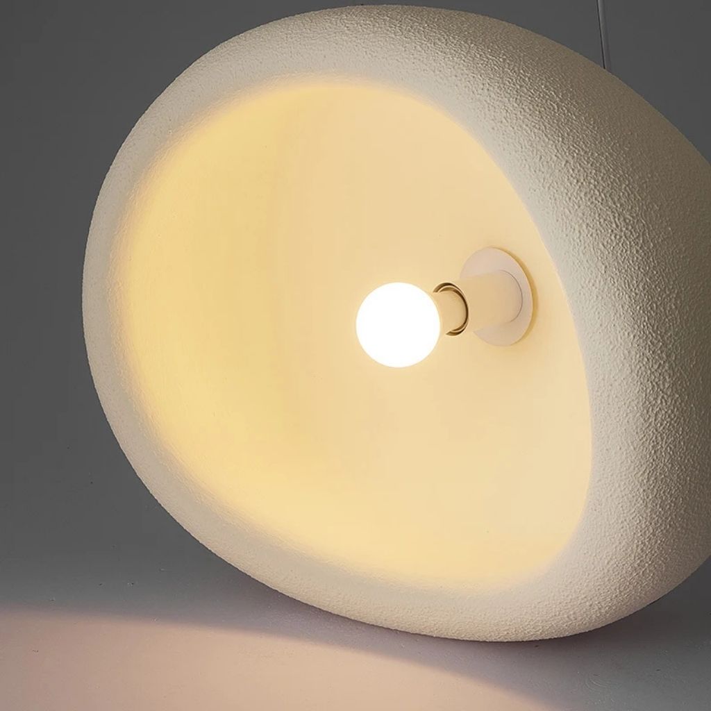 Modern Boho Wabi Sabi Resin Chandelier