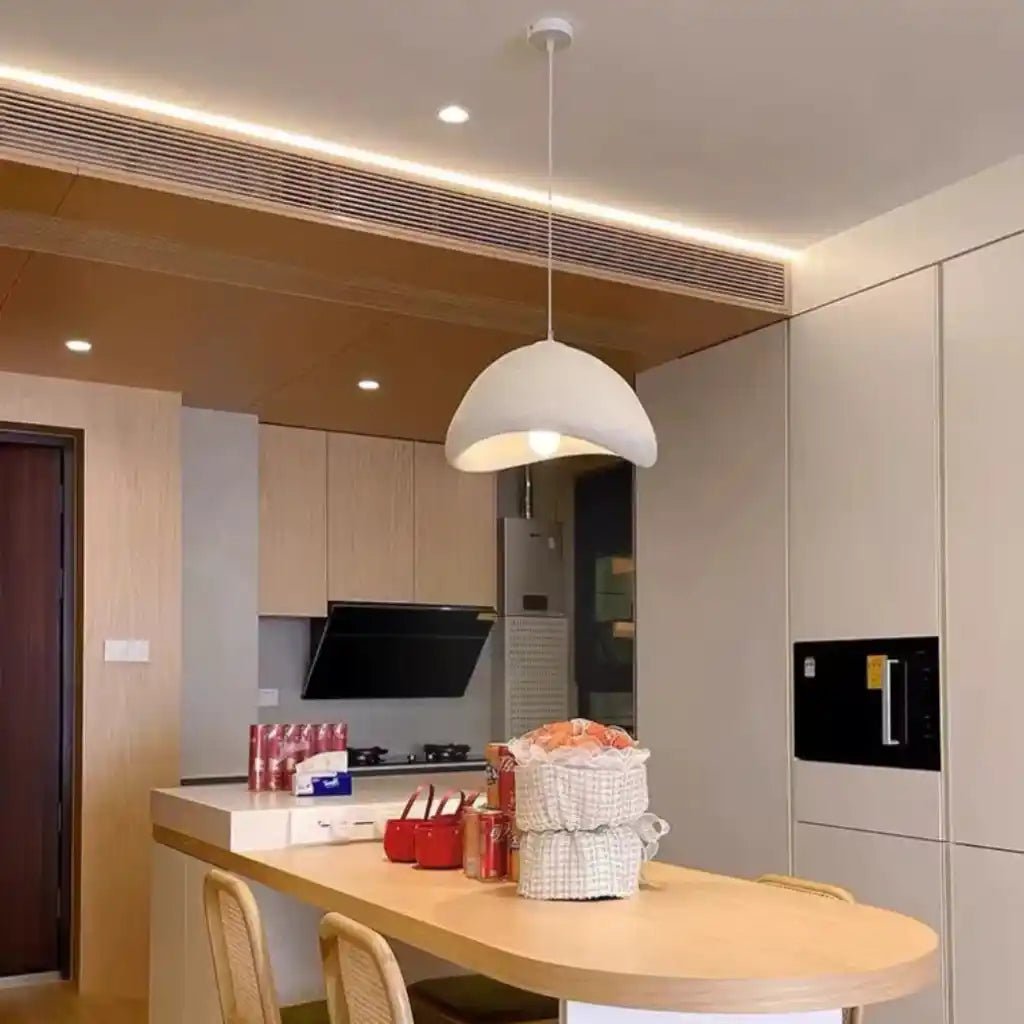 Modern Boho Wabi Sabi Resin Chandelier