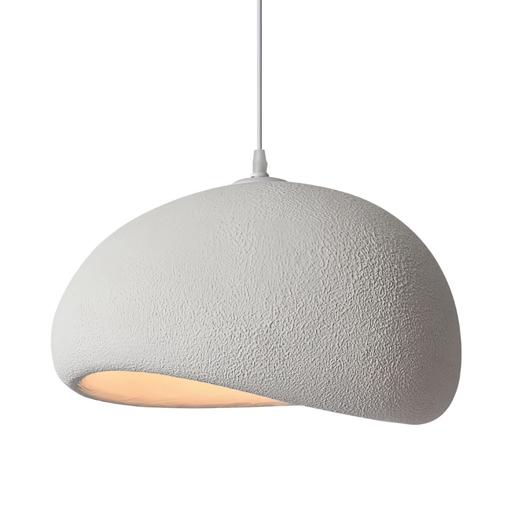 Modern Boho Wabi Sabi Resin Chandelier