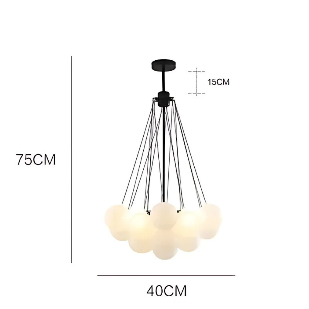 Nordic Bubble LED Pendant Chandelier Light