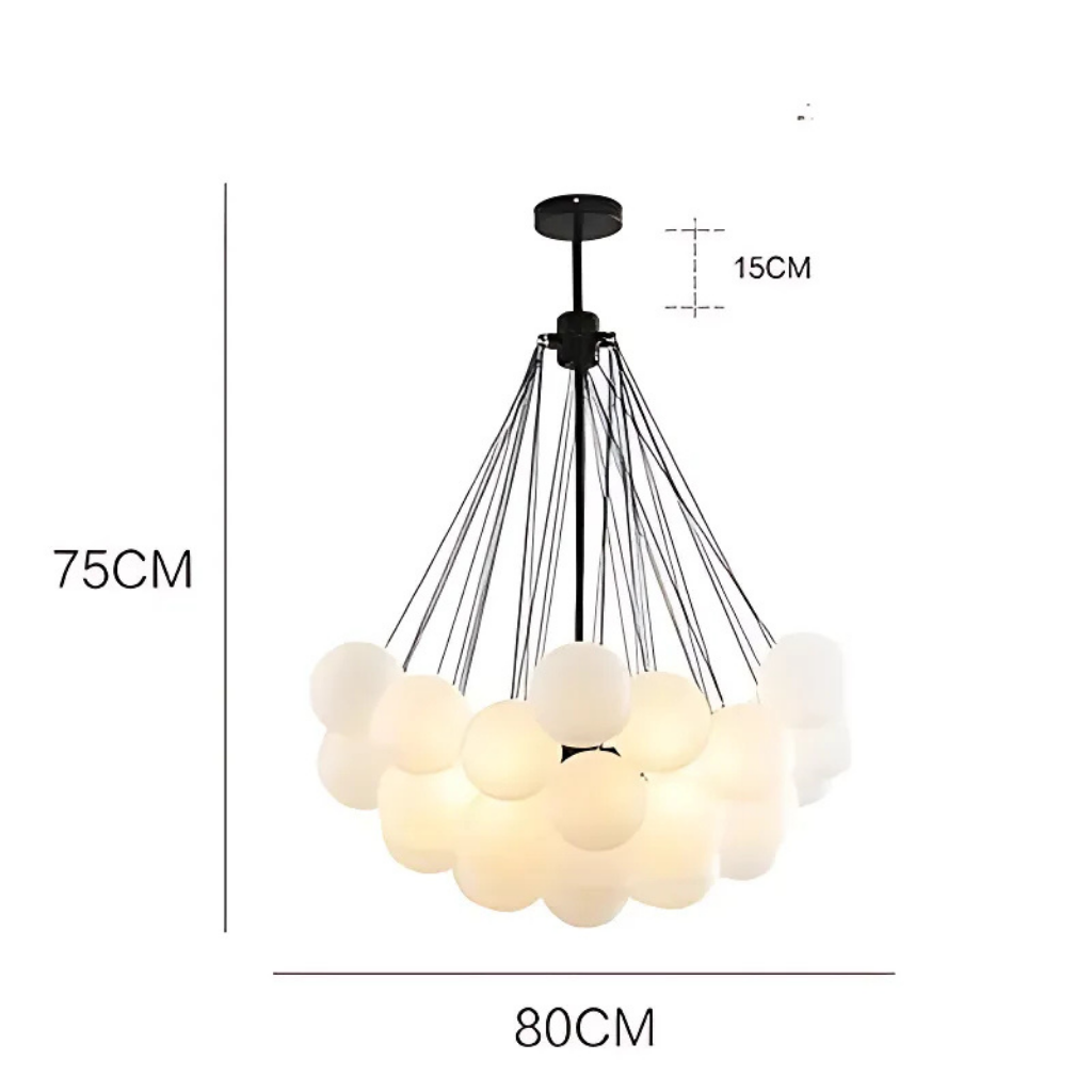 Nordic Bubble LED Pendant Chandelier Light